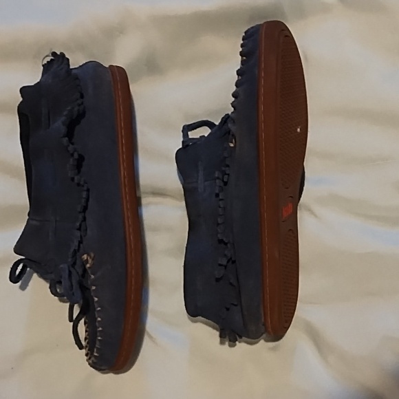 Barbo moccasins size 5, blue, never worn - Picture 4 of 6